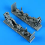   Aerobonus Soviet Pilto and Trainer Pilot with ej. seat for Su-25UB for TRUMPETER 1:32 (320.156)