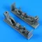 Aerobonus Soviet Pilto and Trainer Pilot with ej. seat for Su-25UB for TRUMPETER 1:32 (320.156)