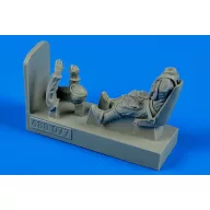   Aerobonus German WWII Luftwaffe pilot with seat Bf 1:48 (480.077)