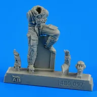   Aerobonus German Luftwaffe pilot WWII f.Bf 109 Lat 1:48 (480.097)