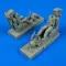 Aerobonus US Navy Pilot &Operator with ejection se seats for F-14A/B Tomcat 1:48 (480.142)