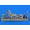 Aerobonus Soviet Fighter Pilot w.ejection seat for Su-27 Flanker f.Academy 1:48 (480.159)