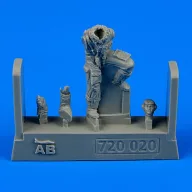   Aerobonus German Luftwaffe Pilot WWII f.Bf 109 lat late version 1:72 (720.020)