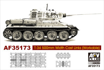 AFV-Club T-34 50cm cast track (workable) 1:35 (35173)