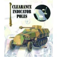AFV-Club CLEARANCE POLES SDKFZ (6 PCS) 1:35 (AC35002)