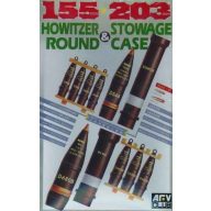 AFV-Club MUNITIONS 155 ET 203 mm 1:35 (AF35017)