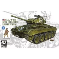 AFV-Club WWII M24 Chaffee Light Tank 1:35 (AF35054)