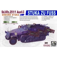 AFV-Club SDKFZ 251/1 AUSF C STUKA ZU FUSS 1:35 (AF35091)
