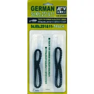 AFV-Club SDKFZ 251 & 11 TRACKS (SOFT RUBBER) 1:35 (AF35096)