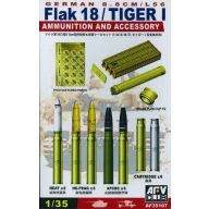 AFV-Club 8,8 cm AMMO & ACCESSORIES SET 1:35 (AF35107)