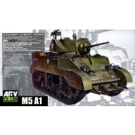 AFV-Club US M5A1 Late type w/Hedgerow cutter 1:35 (AF35161)