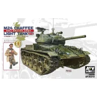   AFV-Club M24 Chaffee tank WW 2 British Army version 1:35 (AF35210)