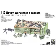 AFV-Club U.S. Army Workbench & Tool Set 1:35 (AF35302)