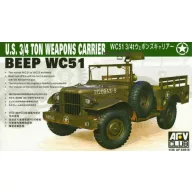 AFV-Club WC-51 4X4 WEAPONS CARRIER DODG 1:35 (AF35S15)