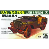 AFV-Club M38A1 JEEP 4X4 UTILITY 1:35 (AF35S17)