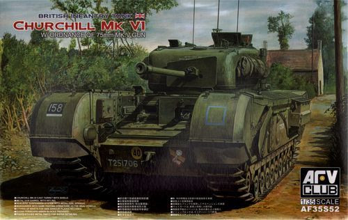 AFV-Club Churchill MK VI/75mm GUN (Limited) 1:35 (AF35S52)