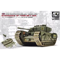   AFV-Club Churchill Mk.3/75mm (limited edition kit 1:35 (AF35S54)