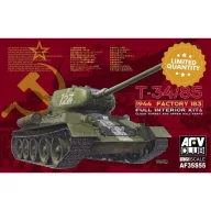   AFV-Club T-34/85 1944 Factory 183(LIMITED)w.trans transparent turret 1:35 (AF35S55)