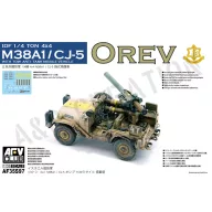  AFV-Club IDF 1/4 TON 4x4 M38A1/CJ05 An-ti Tank Missile Vehicle 1:35 (AF35S97)