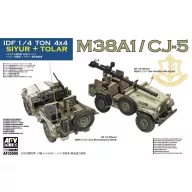   AFV-Club IDF 1/4 Ton 4x4 SIYUR and TOLAR M38A1/CJ-5 1:35 (AF35S99)