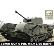 AFV-Club 57mm OQF 6 Prd. Mk.V L/50 Barrel (AG35022)
