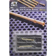   AFV-Club 20mm Flak 38 barrels with flash suppres 1:35 (AG35028)