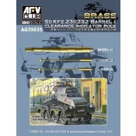   AFV-Club SD.KFZ 231/232 Barrel&Clearance Ind.POLE 1:35 (AG35035)