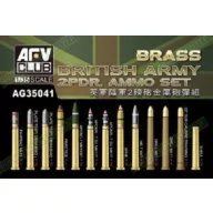 AFV-Club British Army 2pdr Ammo(Brass) set 1:35 (AG35041)