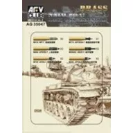 AFV-Club M68/L7 105mm Ammunition Model kit 1:35 (AG35047)