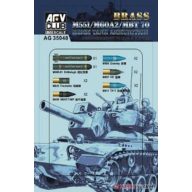   AFV-Club M551/60A/MBT70 152MM Ammunition (Brass) 1:35 (AG35048)