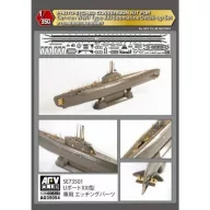   AFV-Club Photo-Etched Conversion KIT FOR GERMAN WWII Type XXI Submarine 1:350 (AG35054)