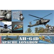   AFV-Club AH-64D Apache Longbow (the plastic parts of injection from ACADEMY) 1:72 (AR72S01)
