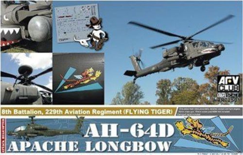 AFV-Club AH-64D Apache Longbow (the plastic parts of injection from ACADEMY) 1:72 (AR72S01)
