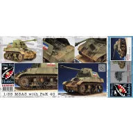 AFV-Club M3A3 with Pak 40 (Yugoslav) 1:35 (DH96001)