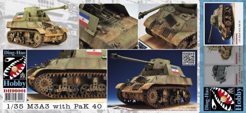 AFV-Club M3A3 with Pak 40 (Yugoslav) 1:35 (DH96001)