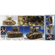 AFV-Club M3A3 with quad 20mm Flak-38V 1:35 (DH96002)
