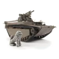   AFV-Club LVT 4 Buffalo Carrying M2A1 105mm Howitz 1:35 (DH96008)