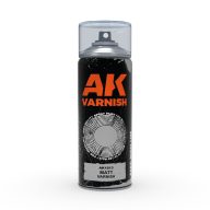   AK Interactive Matt Varnish Spray 400ml (Includes 2 nozzles) (AK1013)