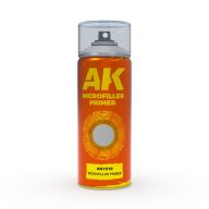   AK Interactive Microfiller Primer Spray 150ml (Includes 2 nozzles) (AK1018)
