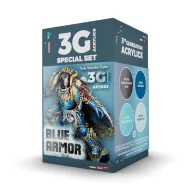 AK Interactive WARGAME COLOR SET BLUE ARMOR (AK1063)