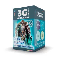   AK Interactive WARGAME COLOR SET BLUE PLASMA AND GLOWING EFFECTS (AK1067)