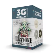   AK Interactive WARGAME COLOR SET STONE AND ROCK EFFECTS (AK1074)