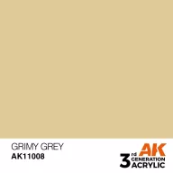 AK Interactive Grimy Grey Acrylic Paint 17ml (AK11008)
