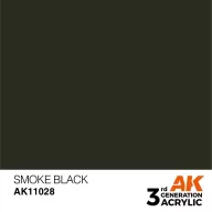 AK Interactive Smoke Black Acrylic Paint 17ml (AK11028)