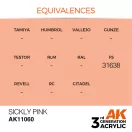 AK Interactive Sickly Pink Acrylic Paint 17ml (AK11060)