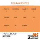 AK Interactive Pastel Peach Acrylic Paint 17ml (AK11076)
