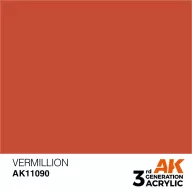 AK Interactive Vermillion Acrylic Paint 17ml (AK11090)