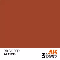 AK Interactive Brick Red Acrylic Paint 17ml (AK11093)
