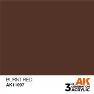 AK Interactive Burnt Red Acrylic Paint 17ml (AK11097)
