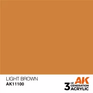 AK Interactive Light Brown Acrylic Paint 17ml (AK11100)
